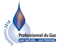 Logo Appellation 2016, Professionnel du Gaz